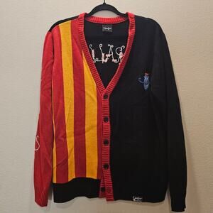 Laika Coraline Bobinsky Circus Mice Cardigan Size XL